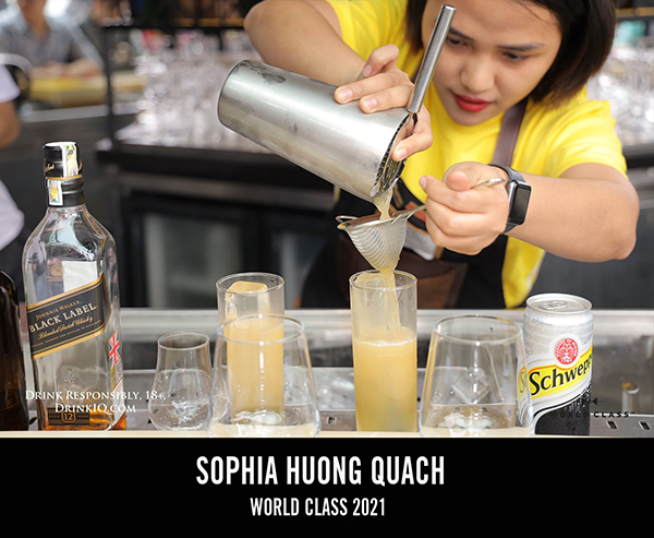 Mya-Bartender-Sophia-Huong-Quach-tham-gia-cuộc-thi-World-Class 2021